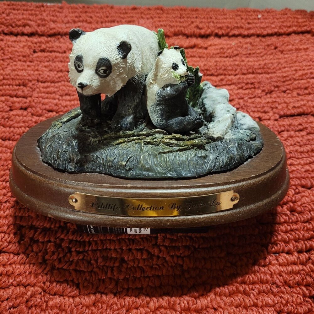 Panda Resin Figurine Wildlife Collection by Jack‎ Lo 1988 #106 of 7,500